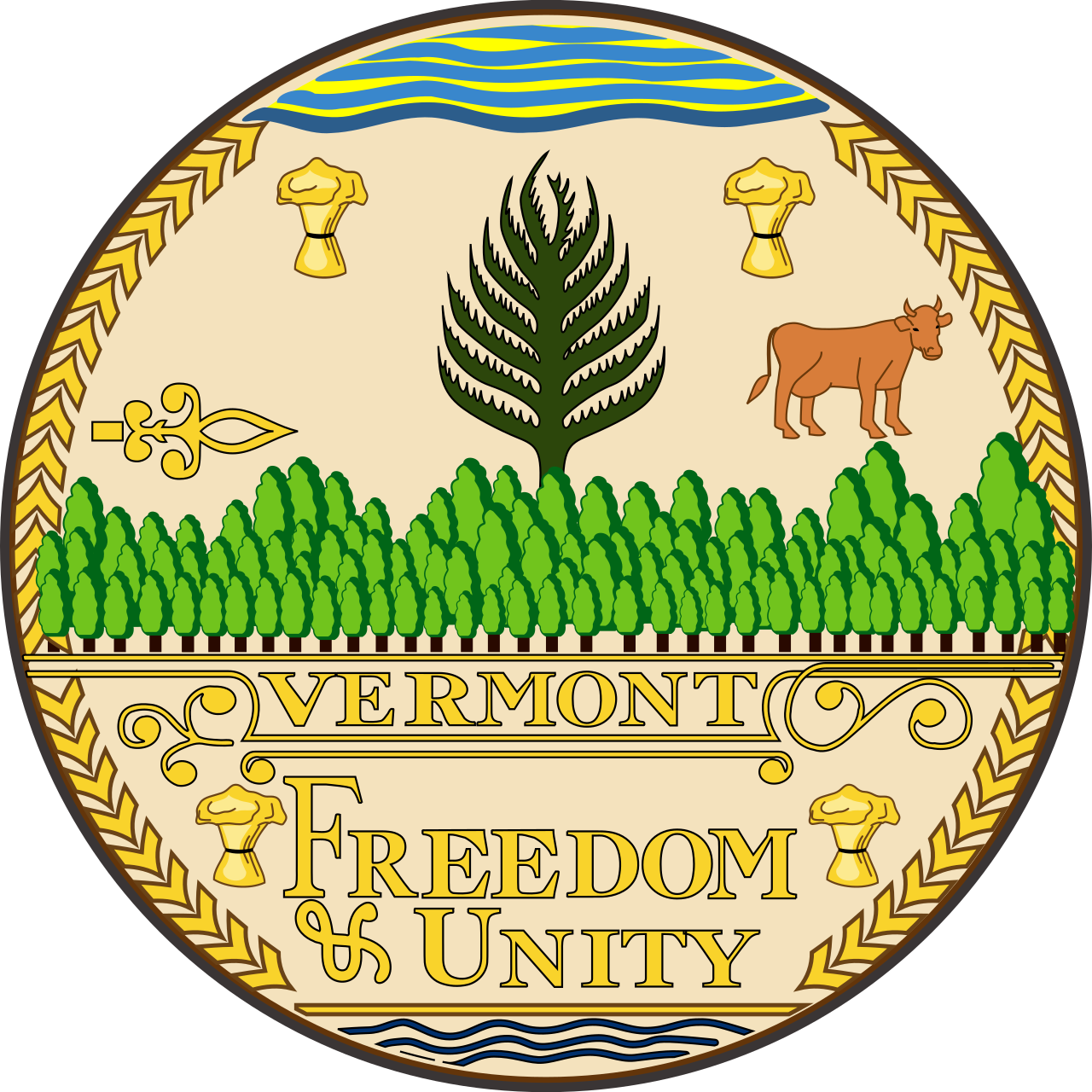 State of Vermont Seal